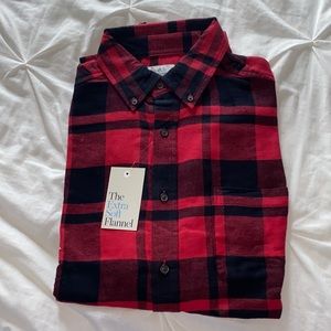 Crafts & Borrow Plaid Long Sleeve